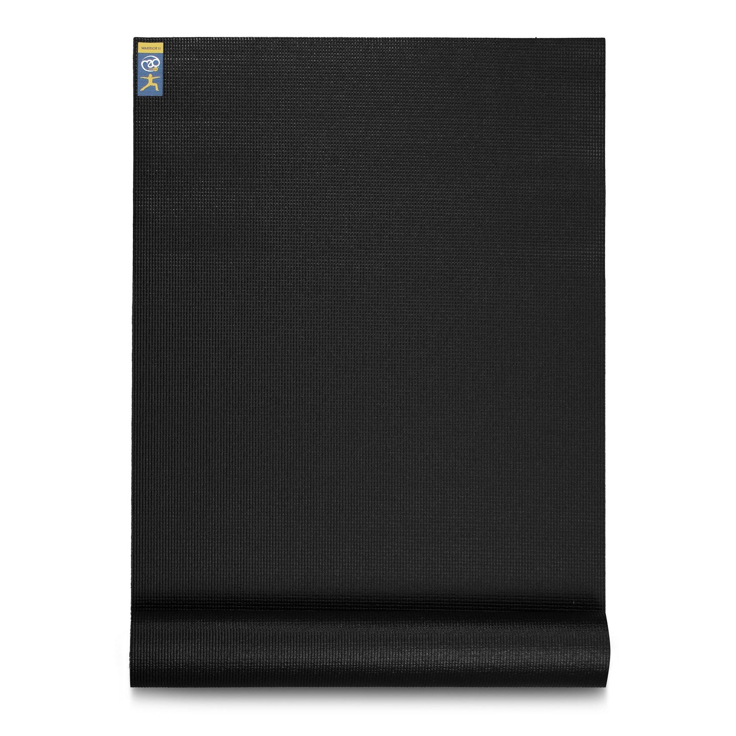 Yoga Mad Warrior II Yoga Mat - 4mm - Black - Gym Mats