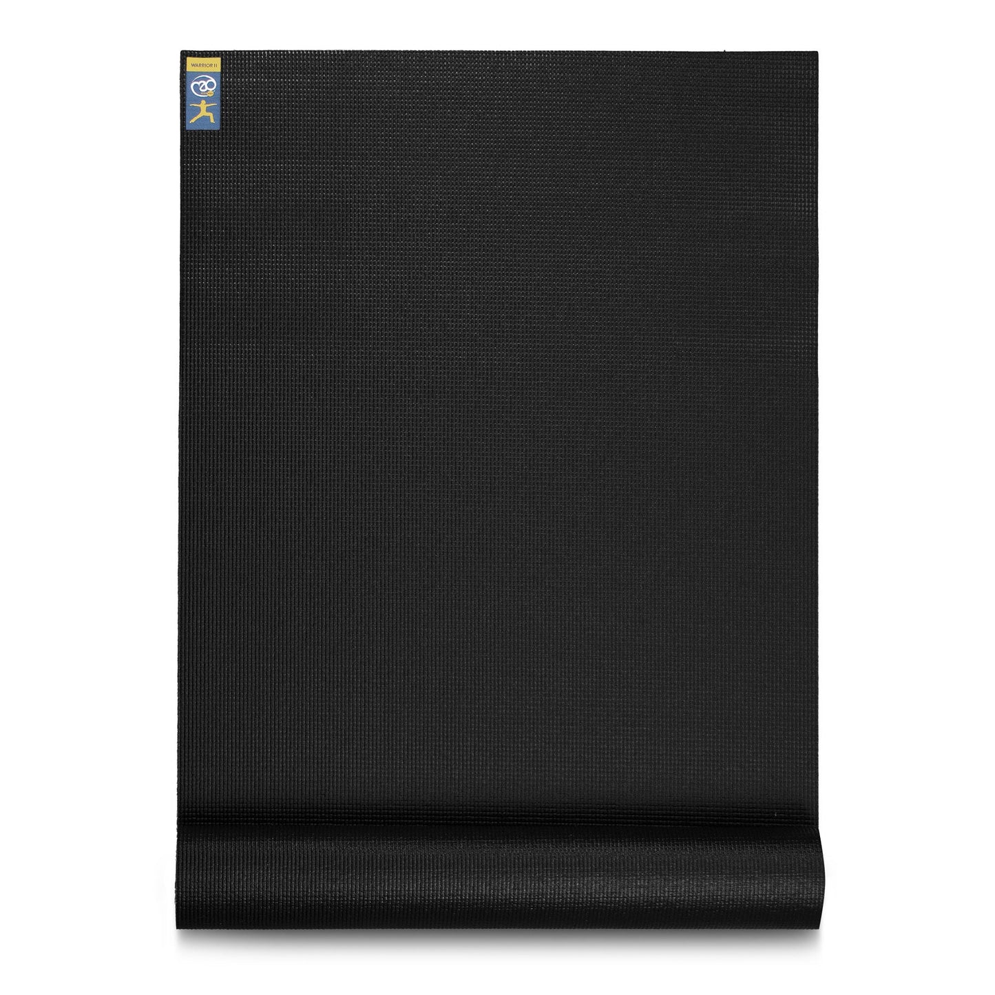Yoga Mad Warrior II Yoga Mat - 4mm - Black - Gym Mats