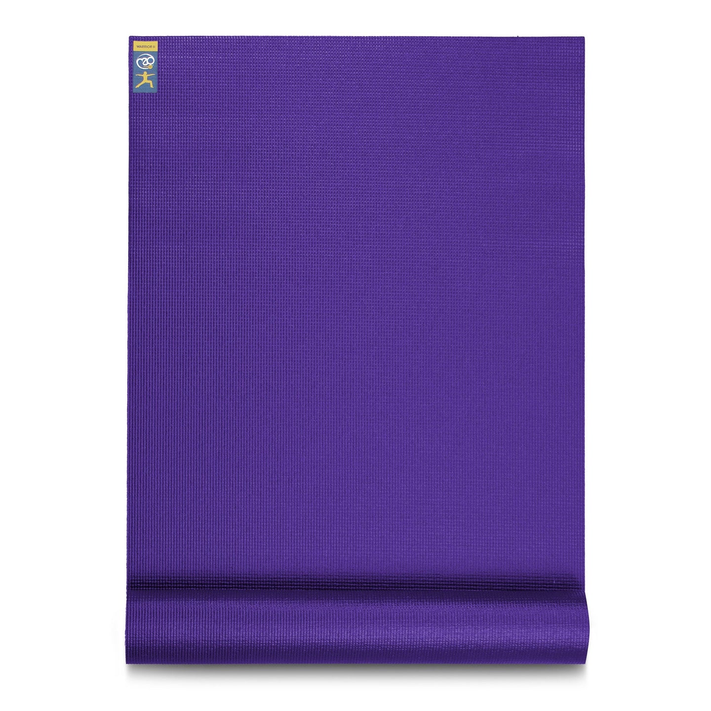 Yoga Mad Warrior II Yoga Mat - 4mm - Purple - Gym Mats
