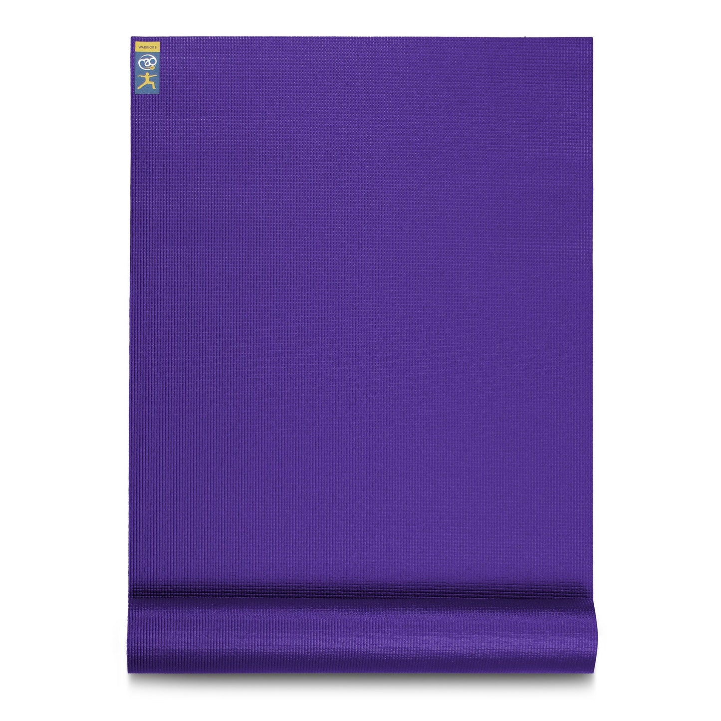 Yoga Mad Warrior II Yoga Mat - 4mm - Purple - Gym Mats